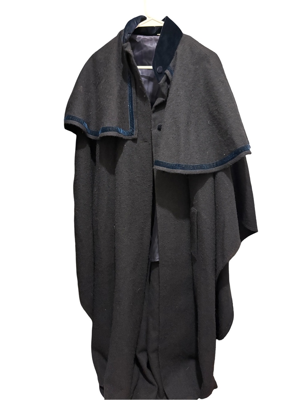 Vintage Laura Ashley cape 100% wool